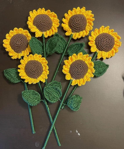 Golden Bloomy Sunflower Crochet