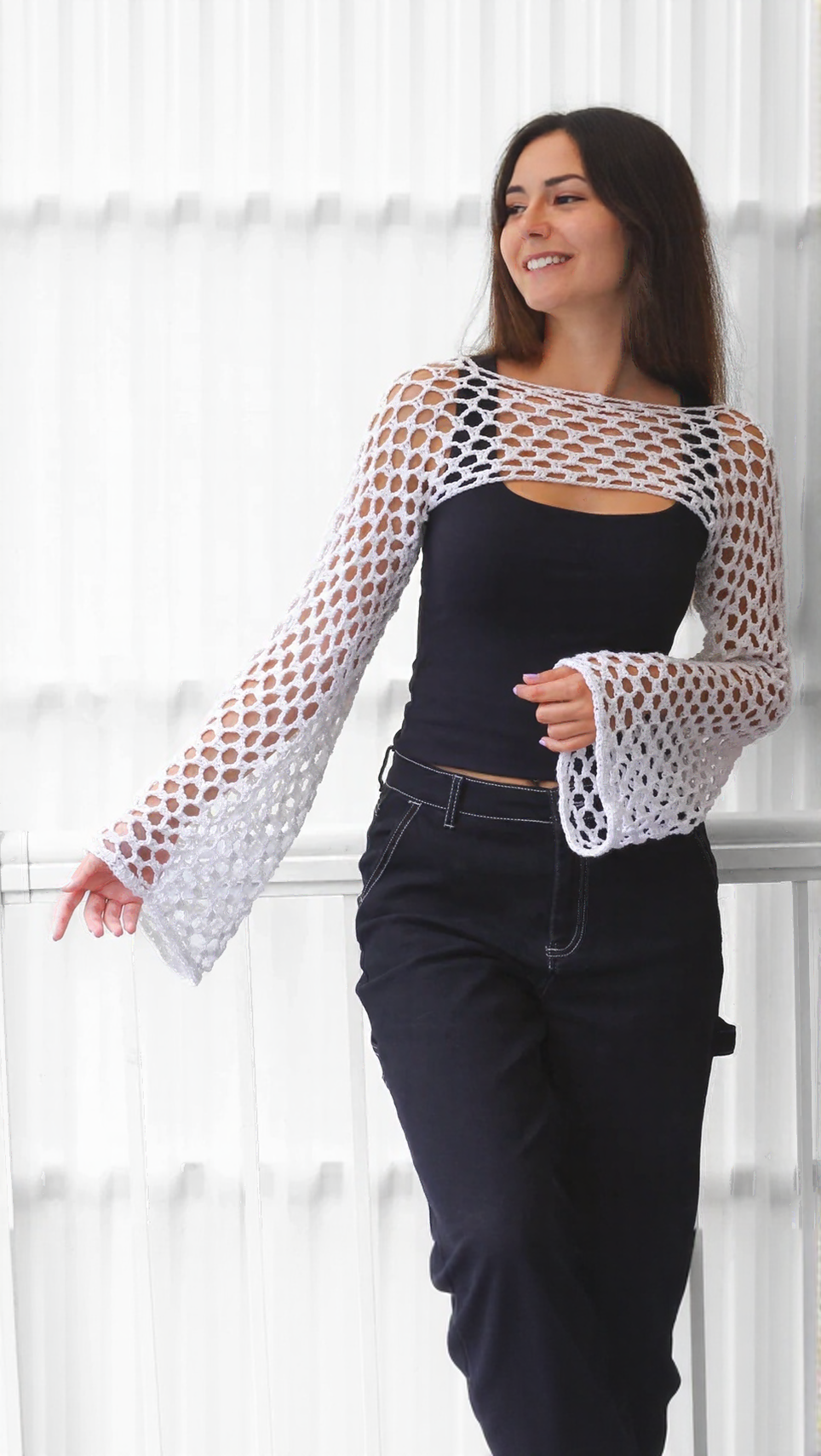 Tangling Crochet Sleeves