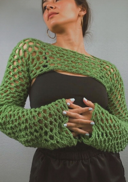 Tangling Crochet Sleeves