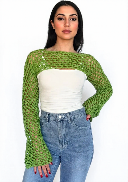 Tangling Crochet Sleeves