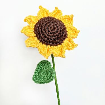 Golden Bloomy Sunflower Crochet